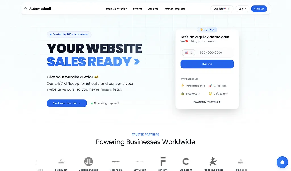 Automaticall.io screenshot